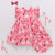 Pink Chicken Baby Girls' Jennifer Dress Set | Pink Candy Cane Santa