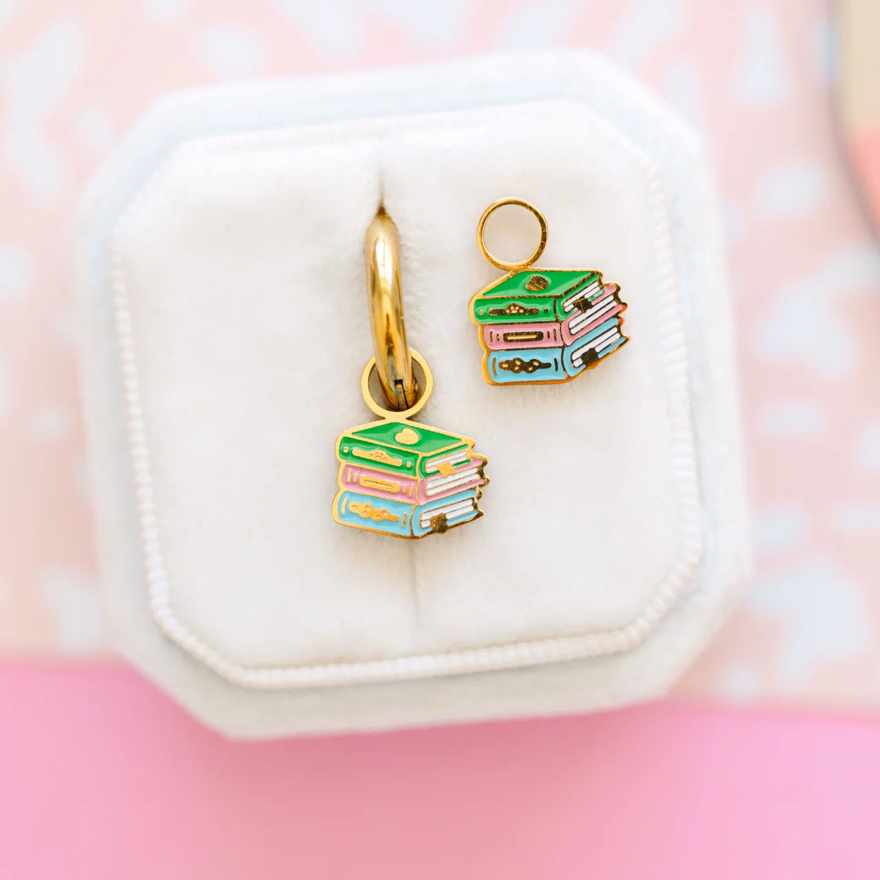 Pierced Co. Stack of Book Charms