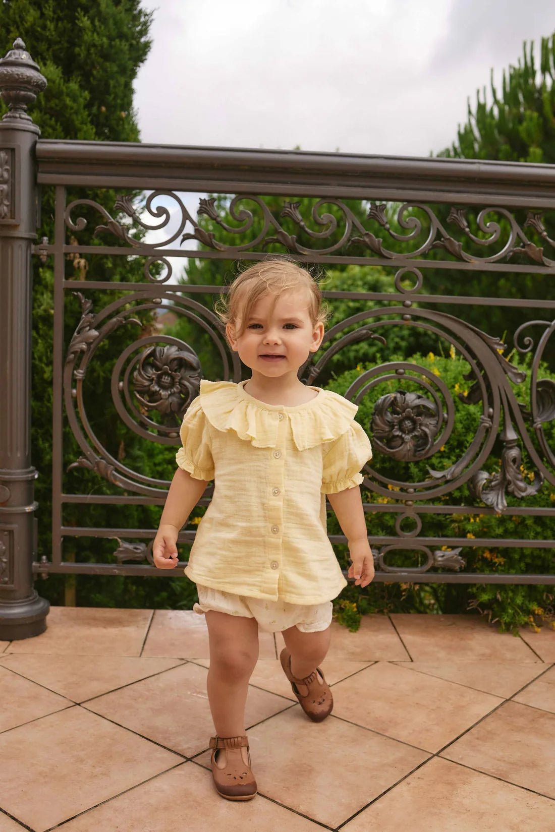 Jamie Kay Organic Cotton Muslin Alora Top | Sunshine