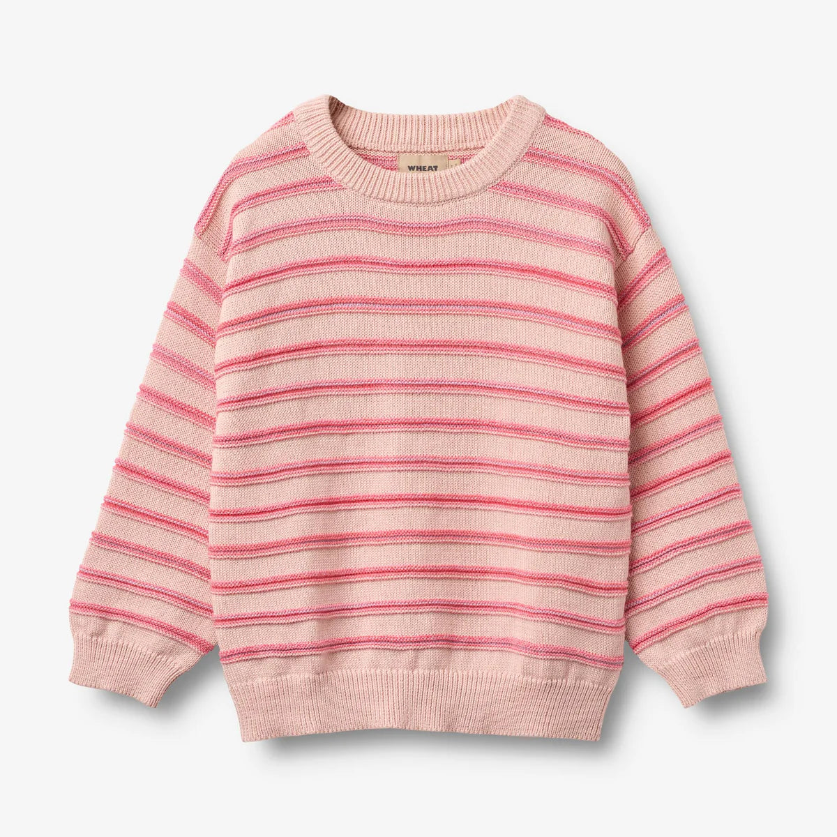 Wheat Harlow Pullover | Powder Stripe