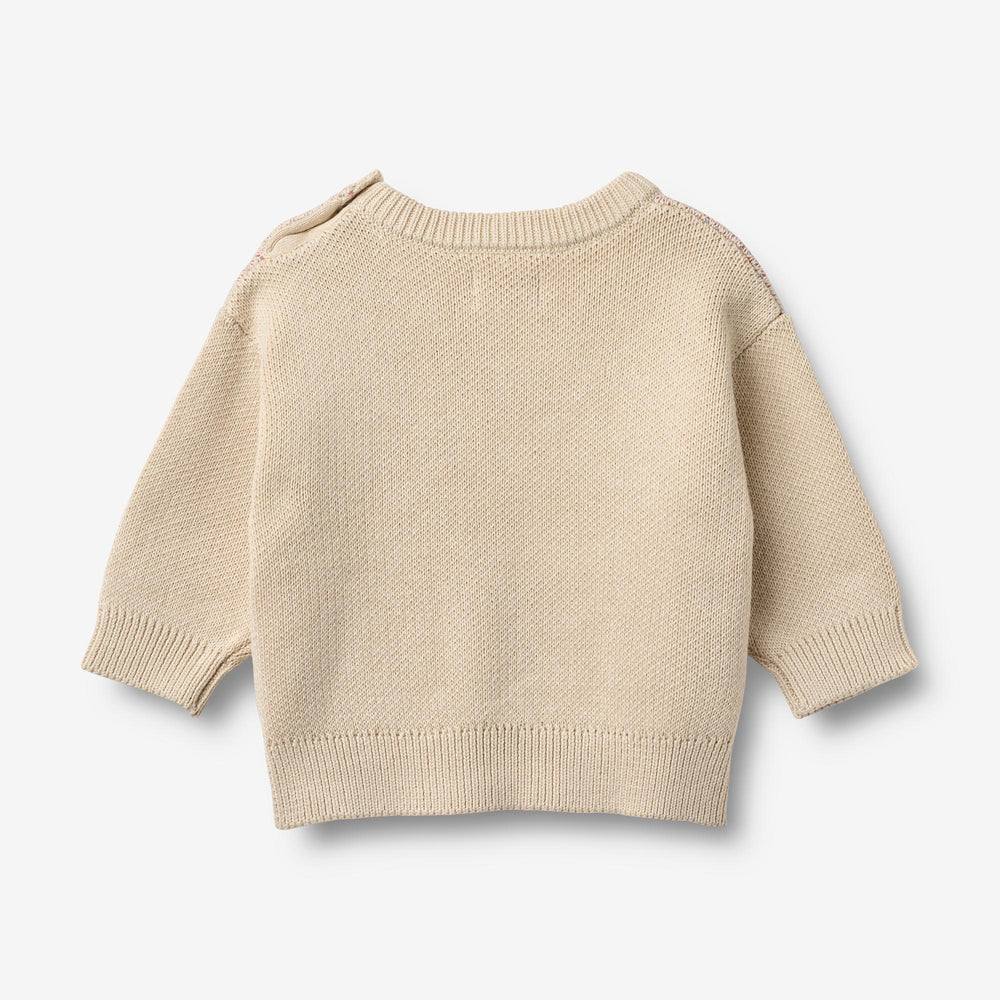 Wheat Solveig Pullover | Rainbow
