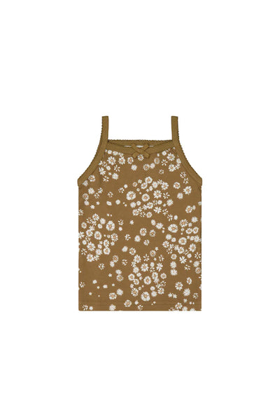 Jamie Kay Organic Cotton Singlet | Daisy Floral