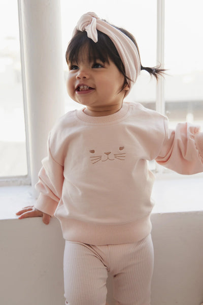Jamie Kay Organic Cotton Penny Sweatshirt | Ballet Pink