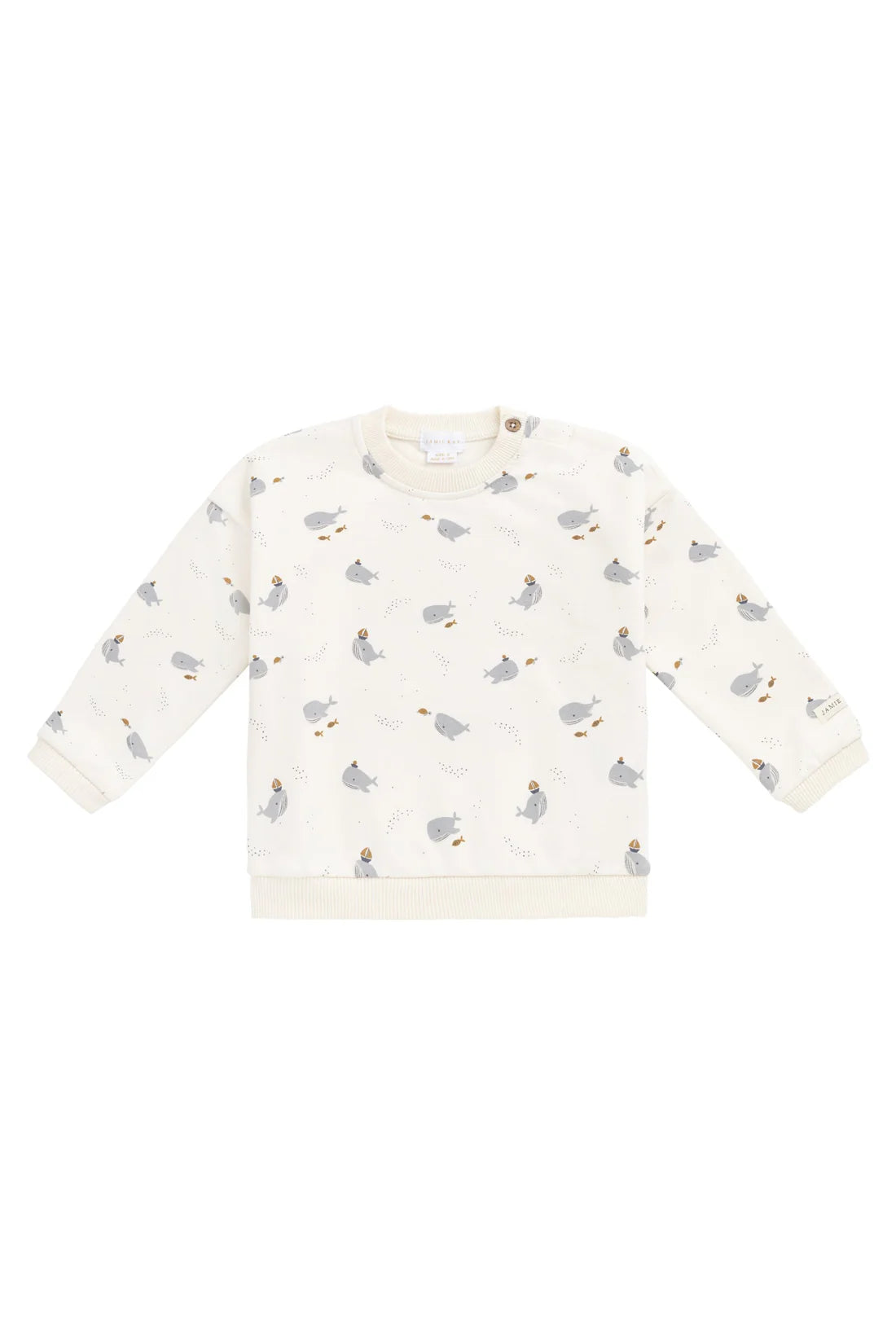 Jamie Kay Damien Sweatshirt | Cloud Whales