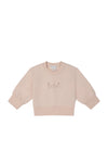 Jamie Kay Organic Cotton Penny Sweatshirt | Ballet Pink