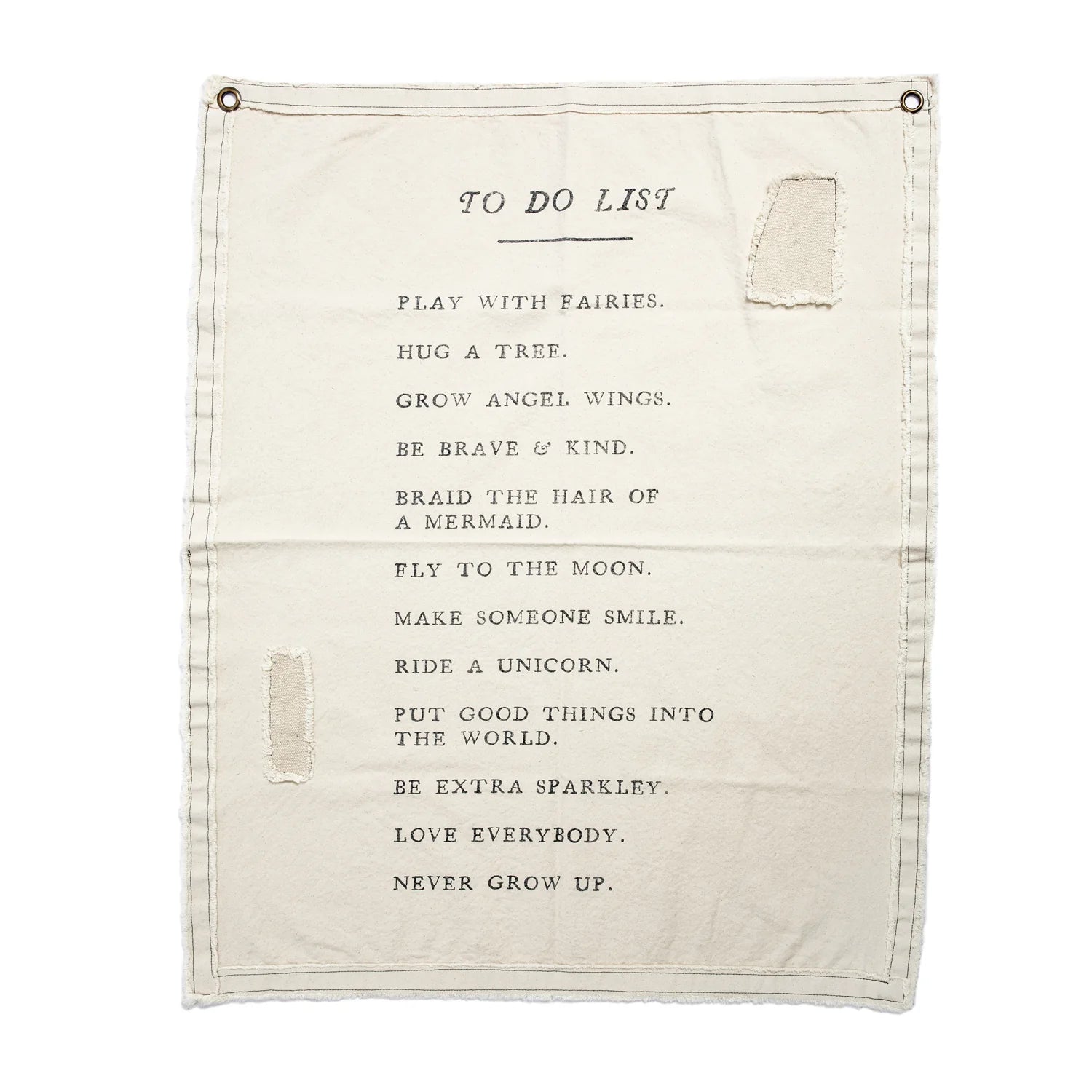 Sugarboo To Do List Canvas Wall Hanging