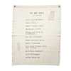 Sugarboo To Do List Canvas Wall Hanging