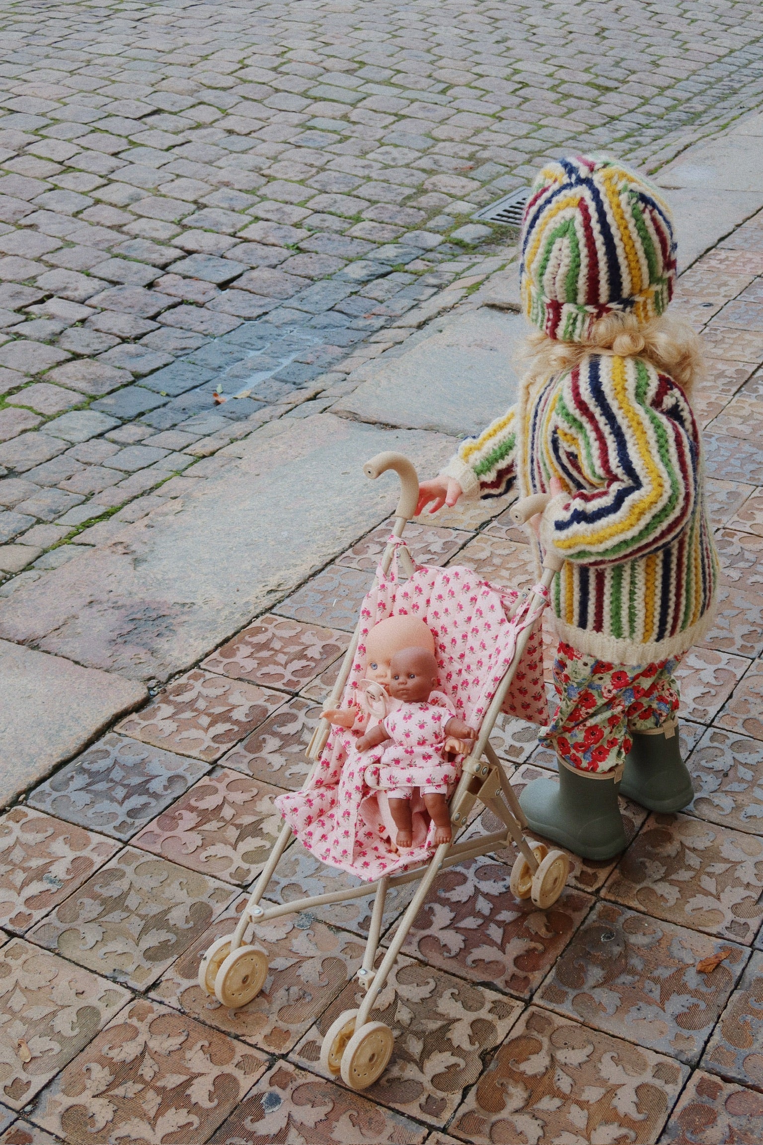 Konges Slojd Doll Stroller | Rosie Rose
