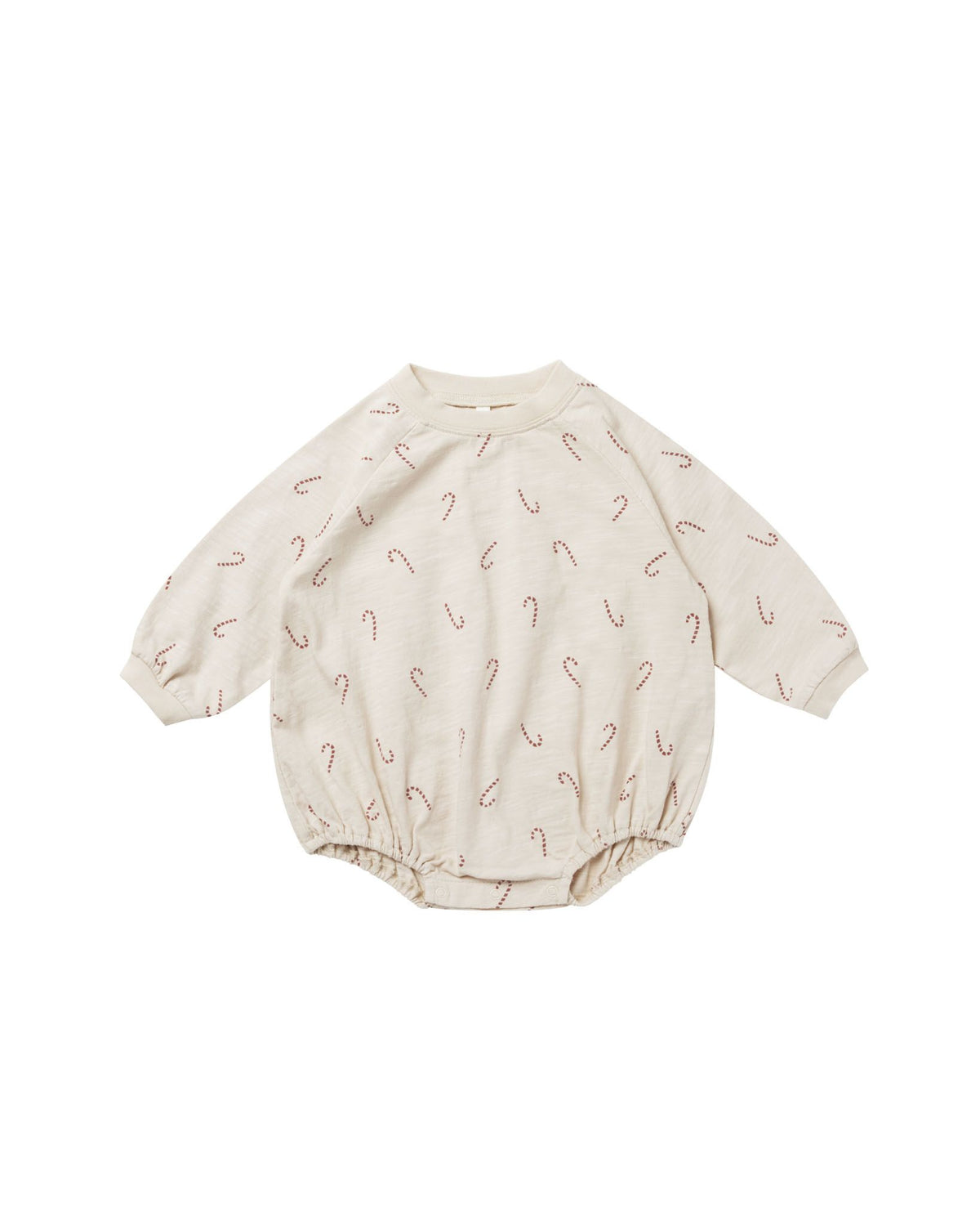 Rylee + Cru Candy Cane Crewneck Romper