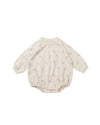 Rylee + Cru Candy Cane Crewneck Romper