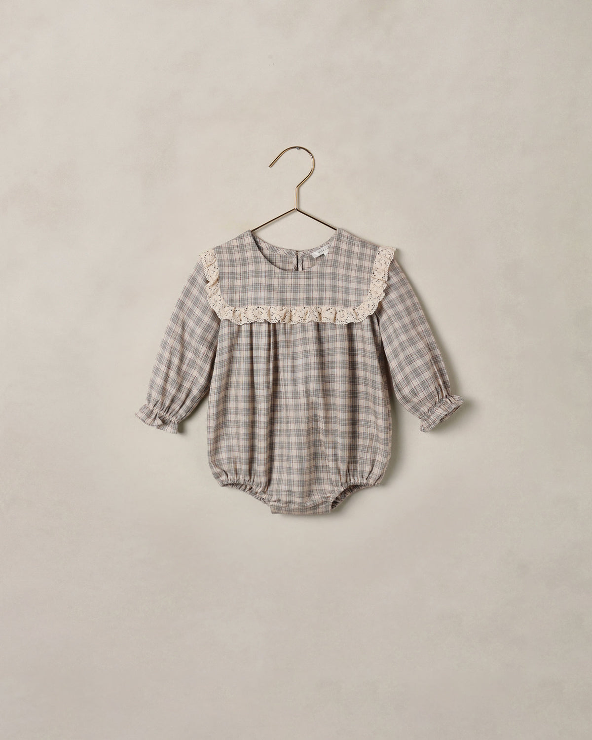 Noralee Romper | Fall Plaid