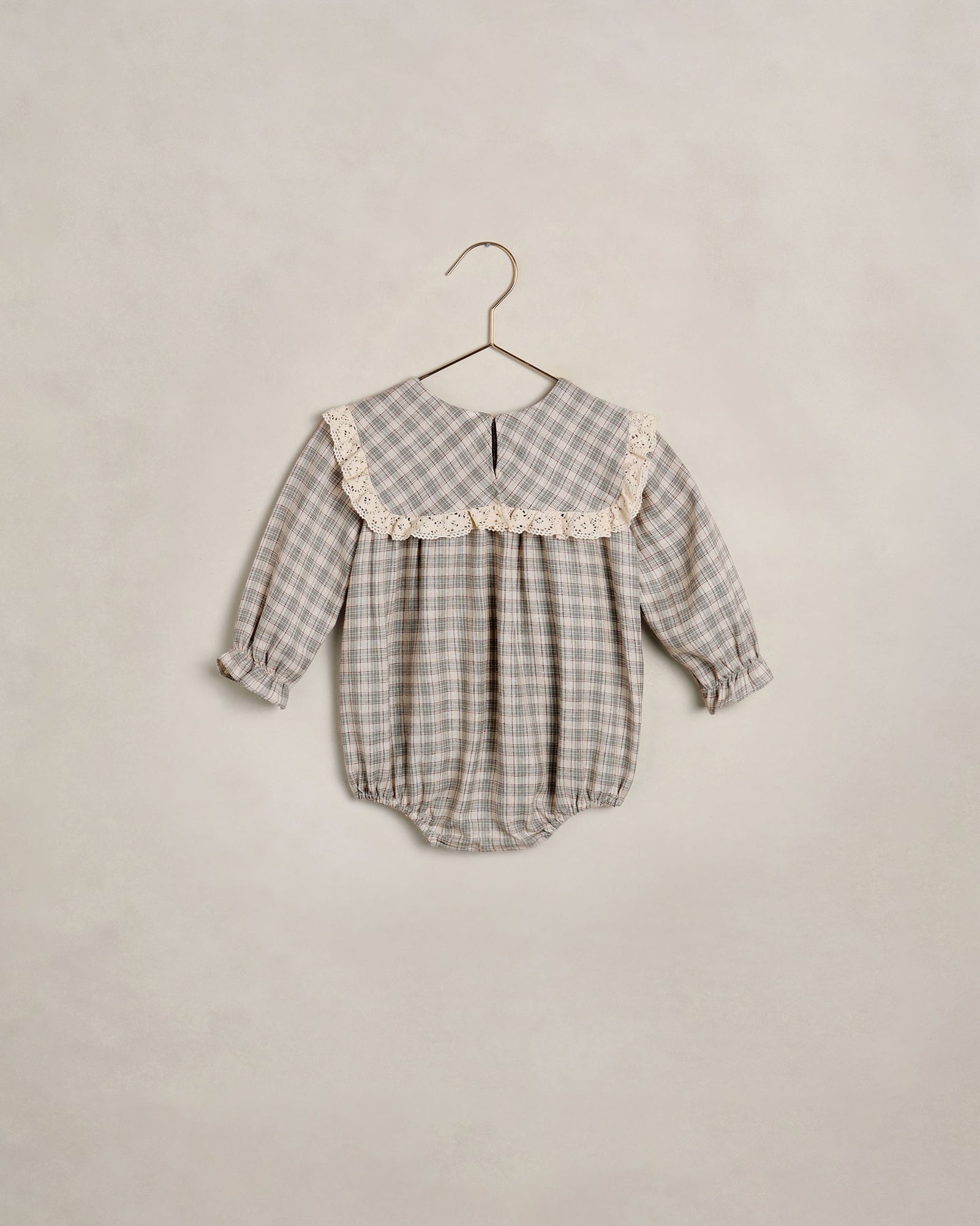 Noralee Romper | Fall Plaid