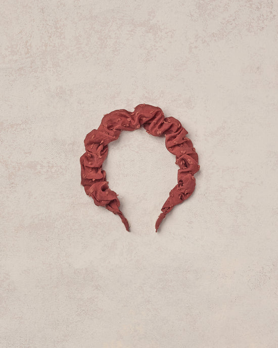 Noralee Gathered Headband | Berry