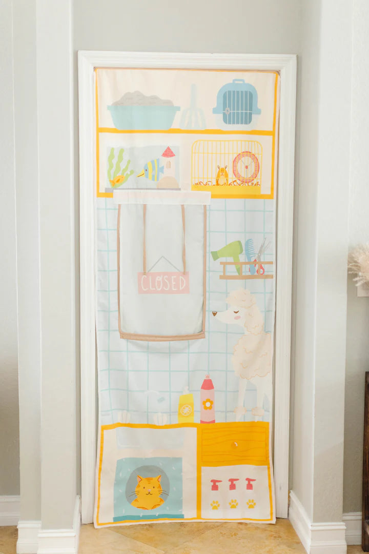 Swingly Pet Shop & Groomers Storefront Doorway Play Space