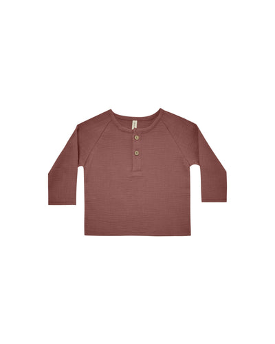 Quincy Mae Zion Shirt | Plum