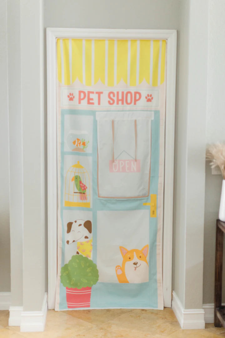 Swingly Pet Shop & Groomers Storefront Doorway Play Space
