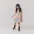 Pink Chicken Girls' Adaline Dress | Multi-Stripe Bows