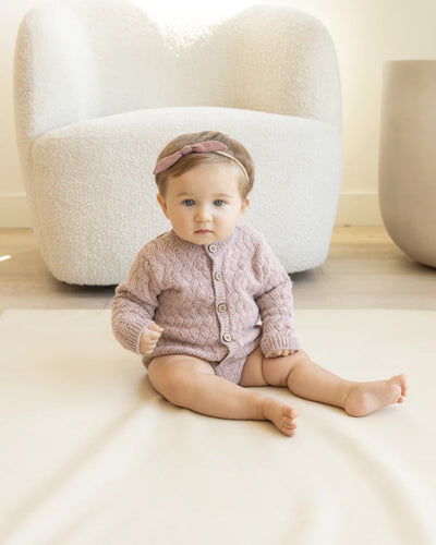 Quincy Mae Knit Cardigan | Mauve