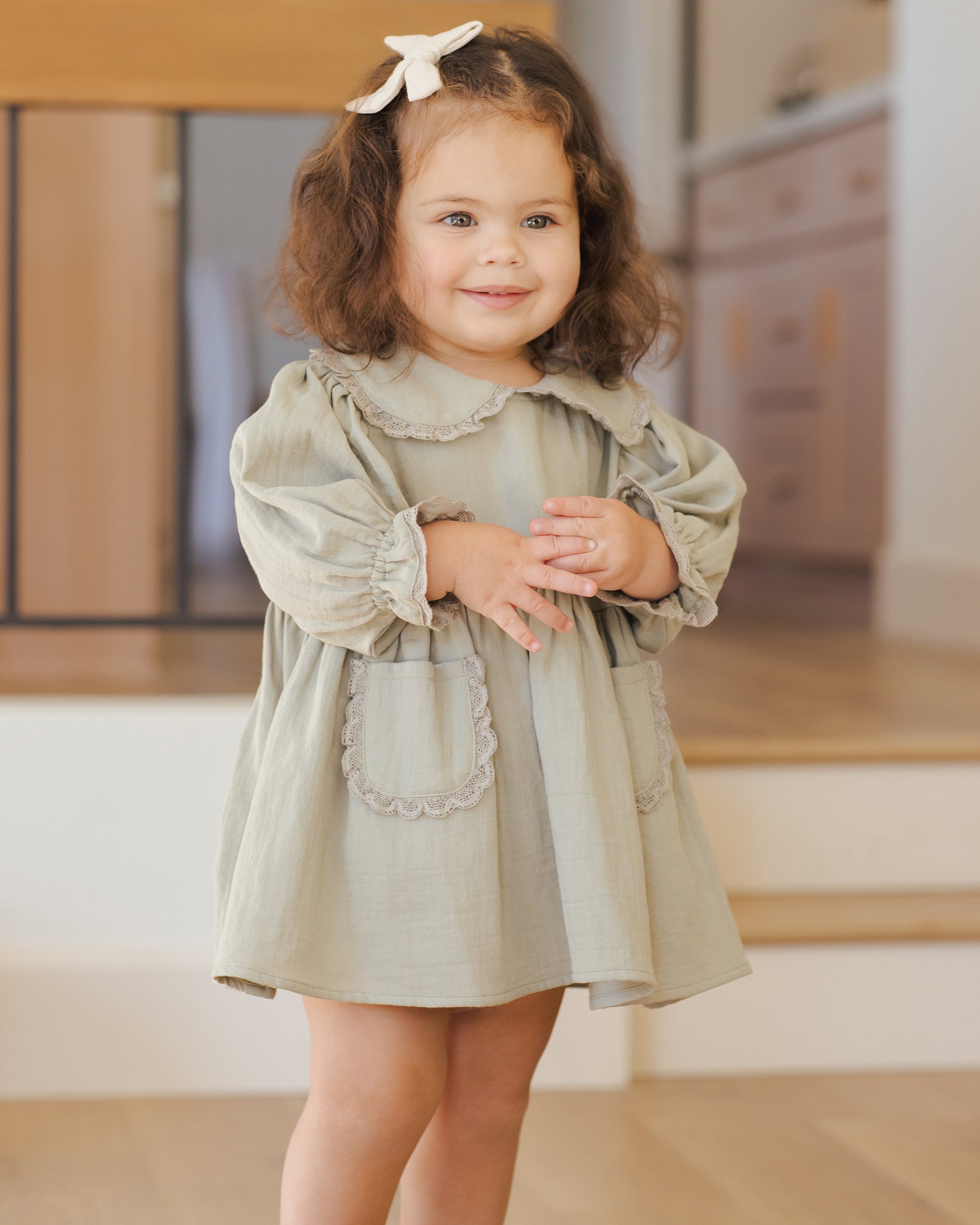 Quincy Mae Marisol Dress | Fern