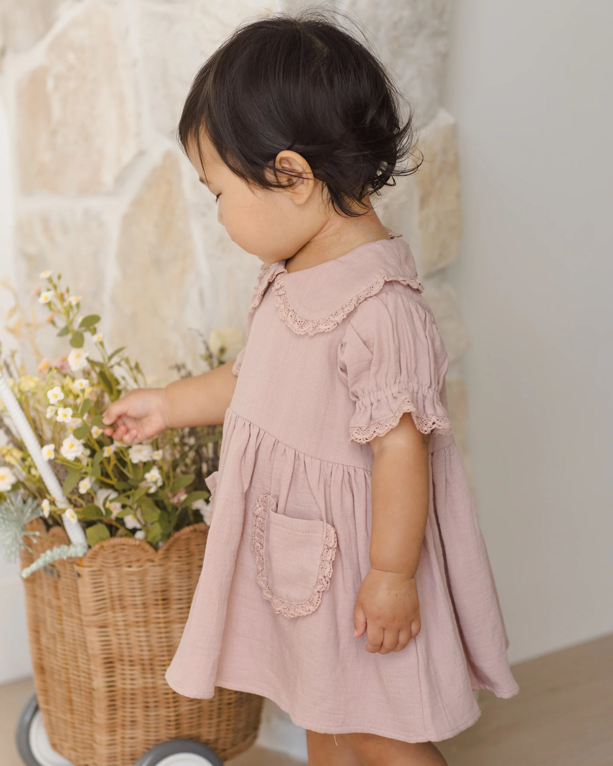 Quincy Mae Marisol Dress | Mauve