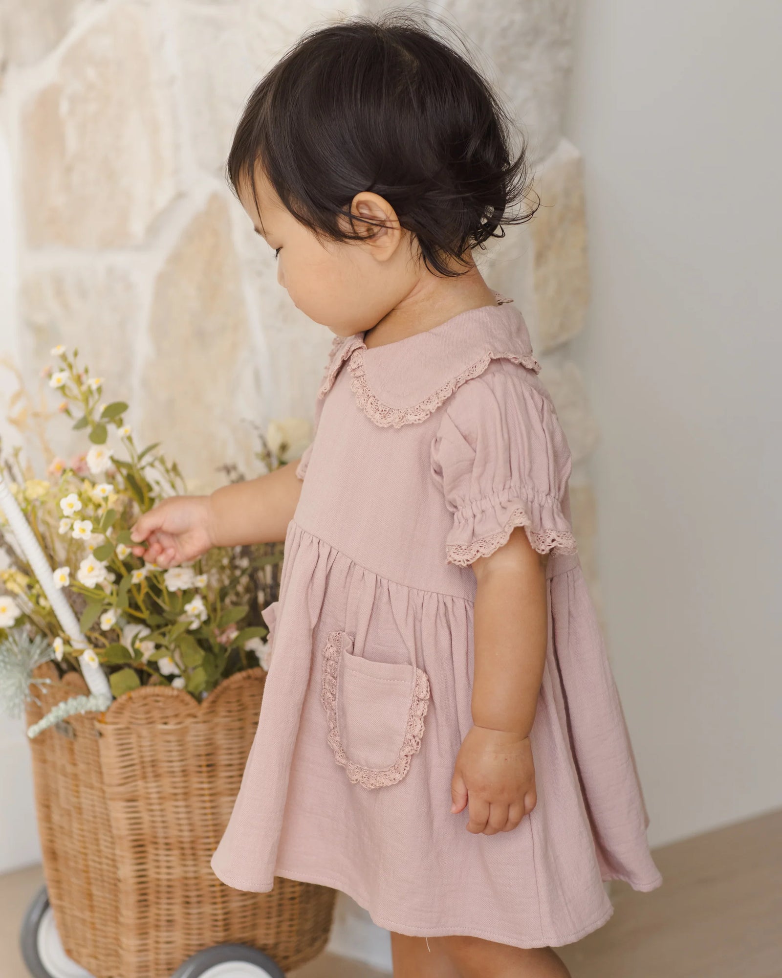 Quincy Mae Marisol Dress | Mauve
