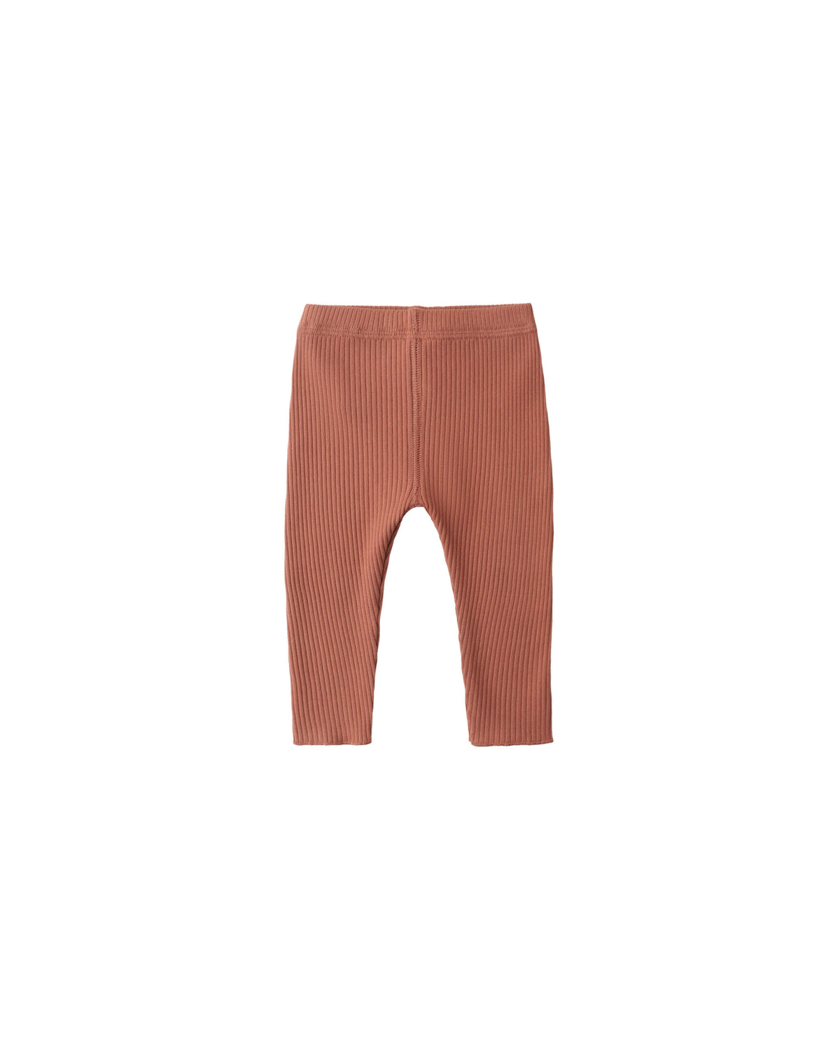 Quincy Mae Ribbed Legging | Red