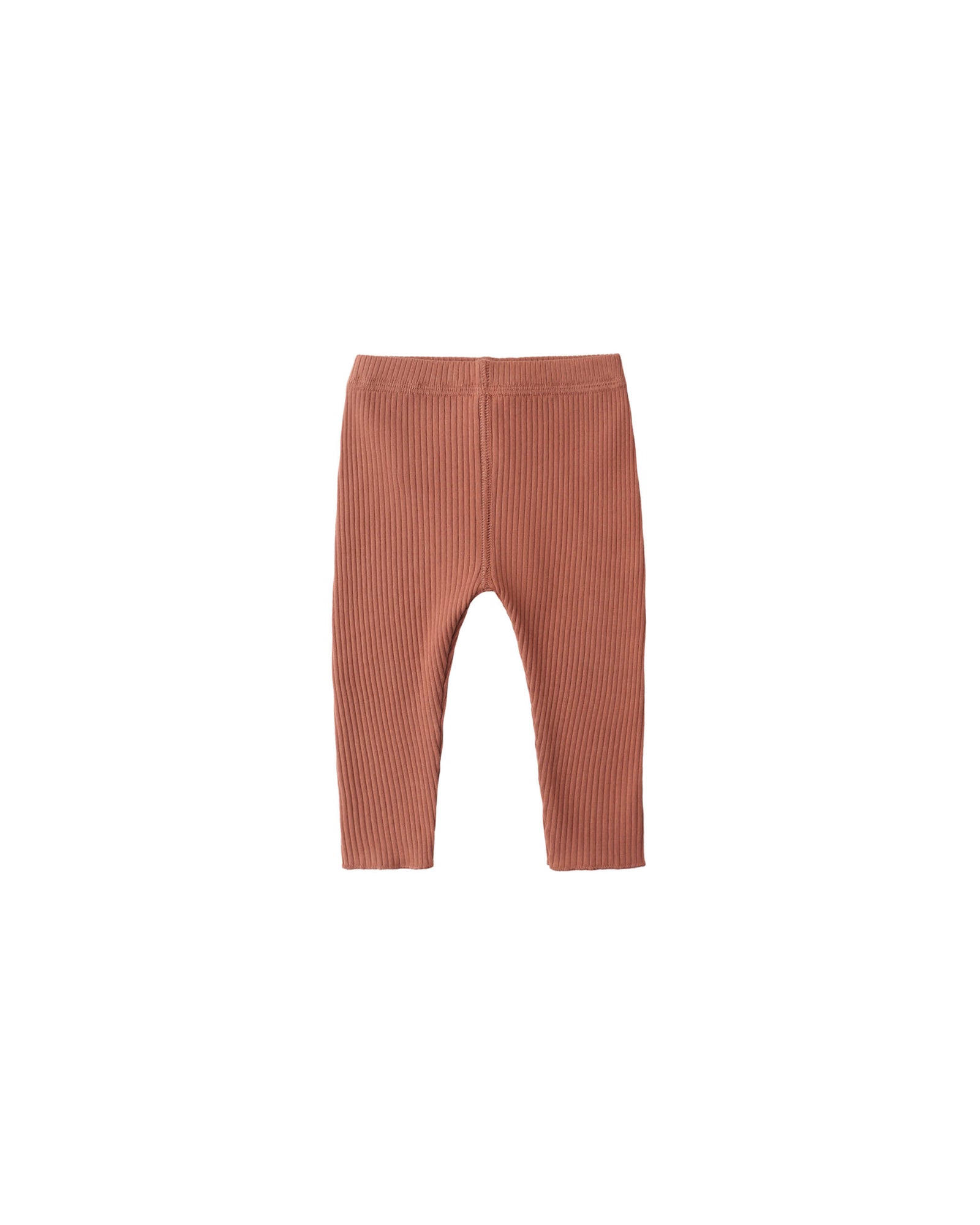 Quincy Mae Ribbed Legging | Red