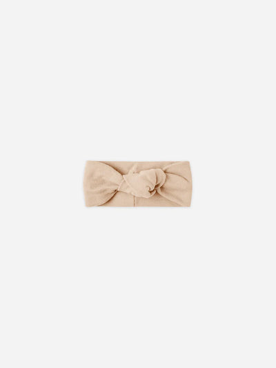 Quincy Mae Knotted Headband | Shell