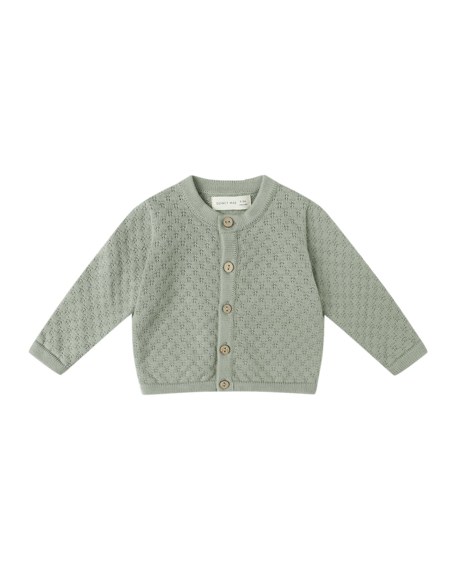 Quincy Mae Knit Cardigan | Fern