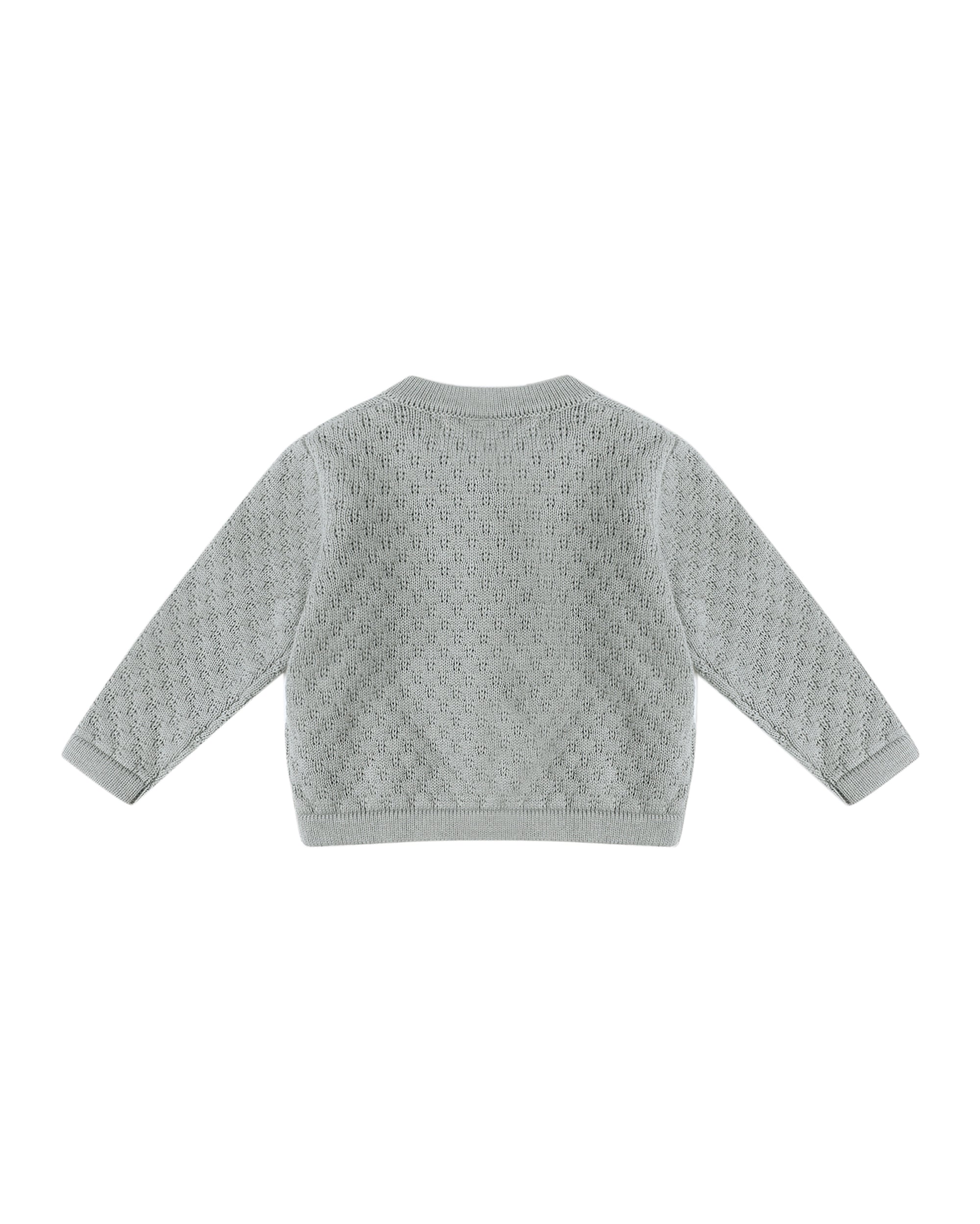Quincy Mae Knit Cardigan | Steel Blue