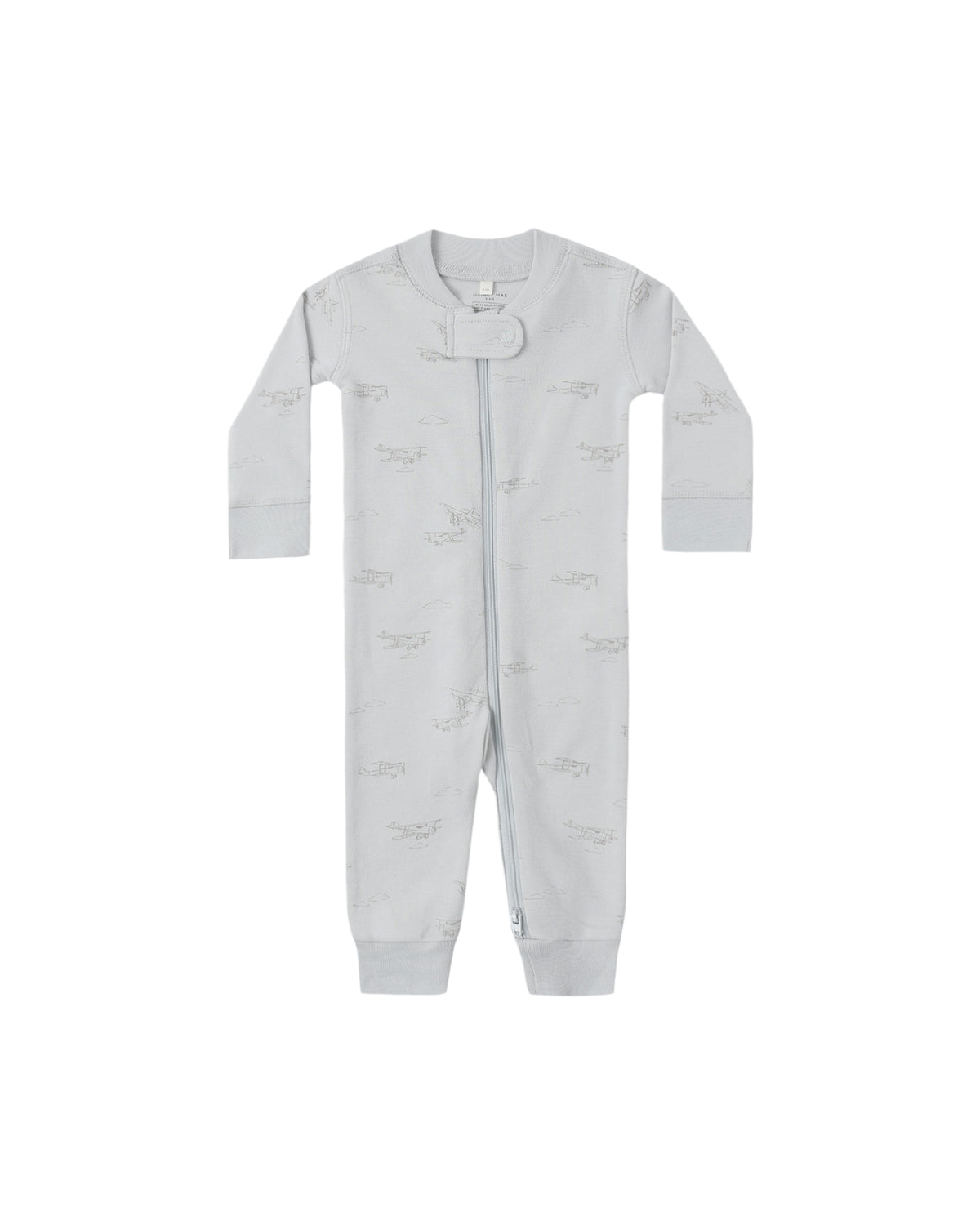 Quincy Mae Zip Long Sleeve Sleeper | Airplane