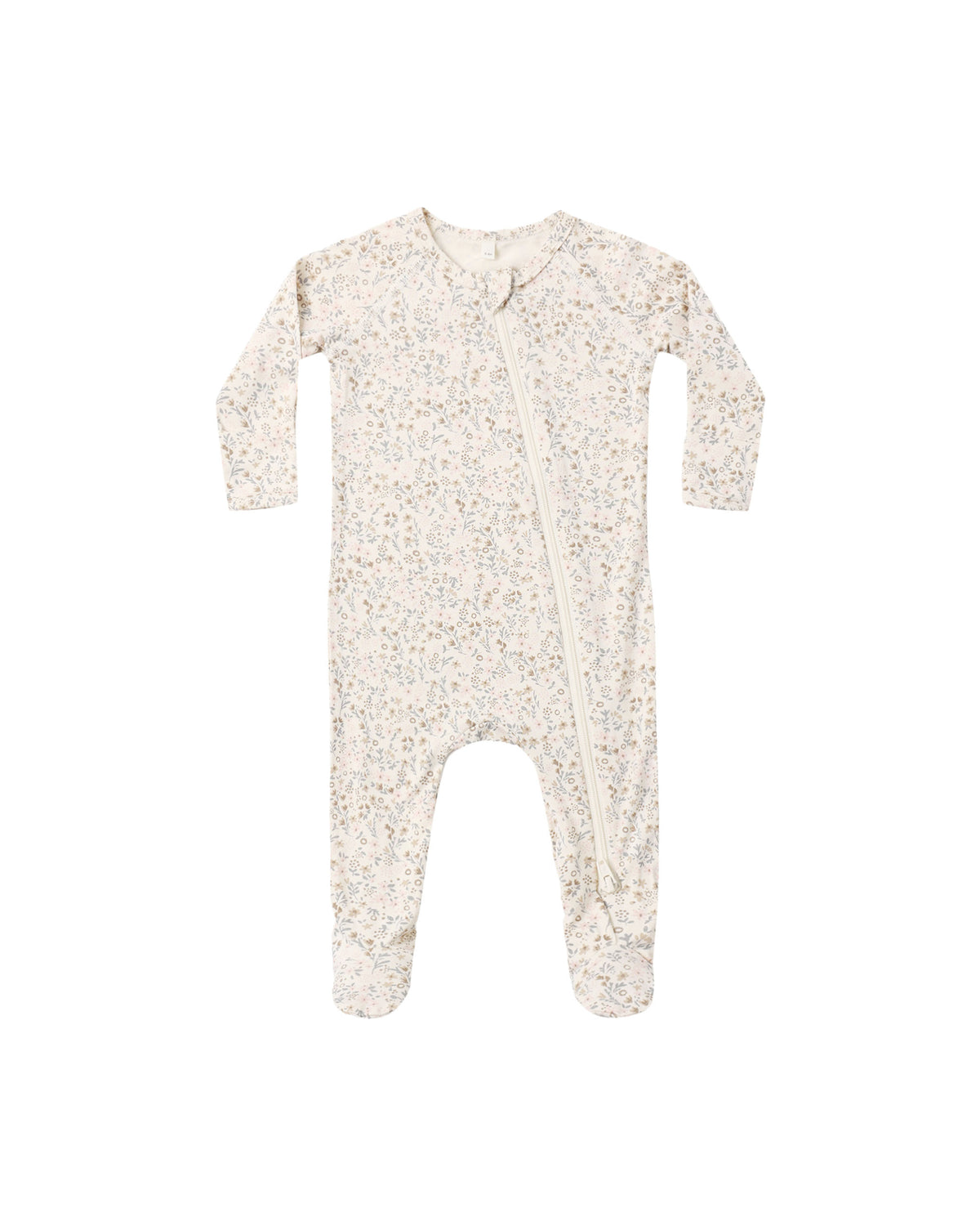 Quincy Mae Bamboo Zip Footie | Bloom