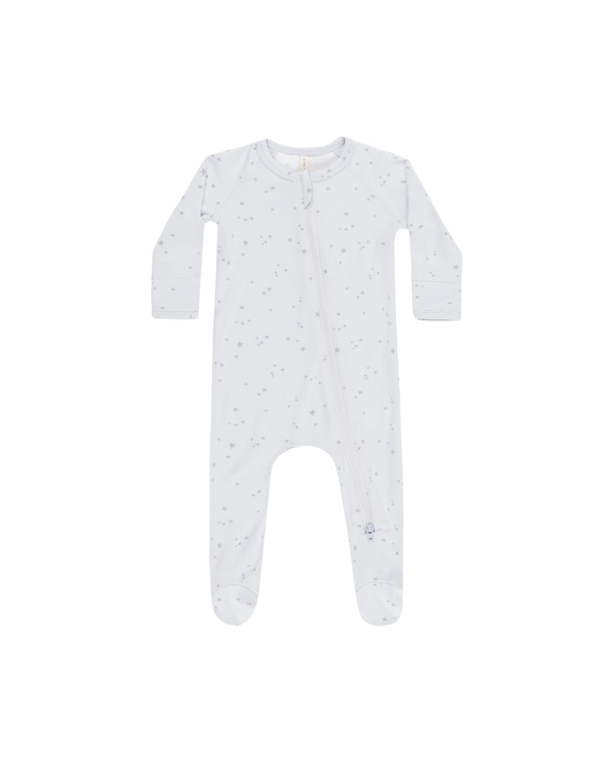 Quincy Mae Modal Zip Footie | Stars Fog