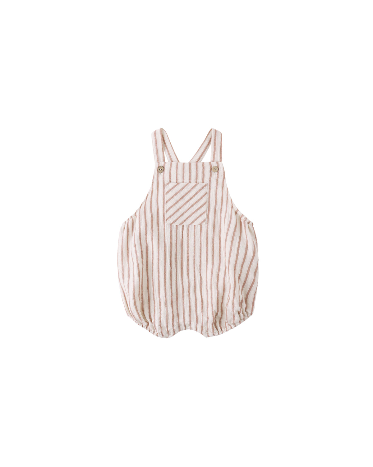 Quincy Mae Relaxed Hayes Romper | Vintage Stripe