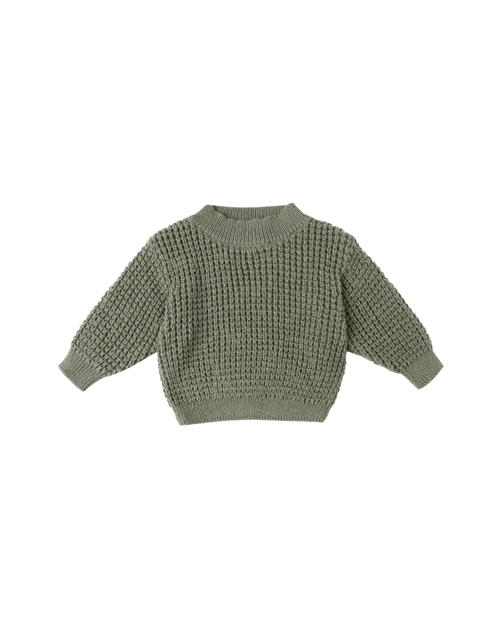 Quincy Mae Chunky Knit Sweater | Forest