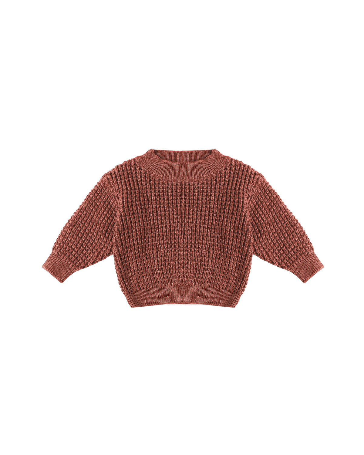 Quincy Mae Chunky Knit Sweater | Cranberry