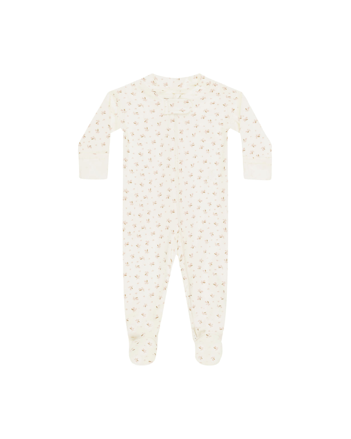 Quincy Mae Long Sleeve Sleeper Footie | Fleur