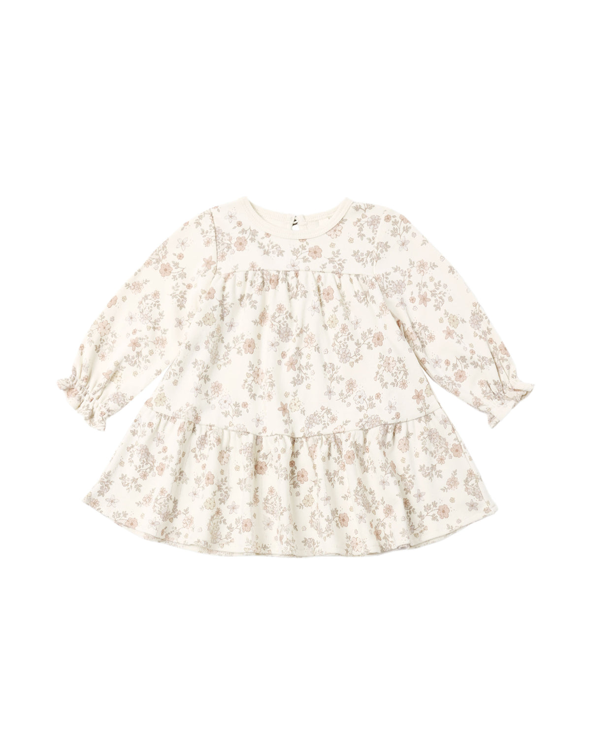 Quincy Mae Tiered Jersey Dress | Floral Vine