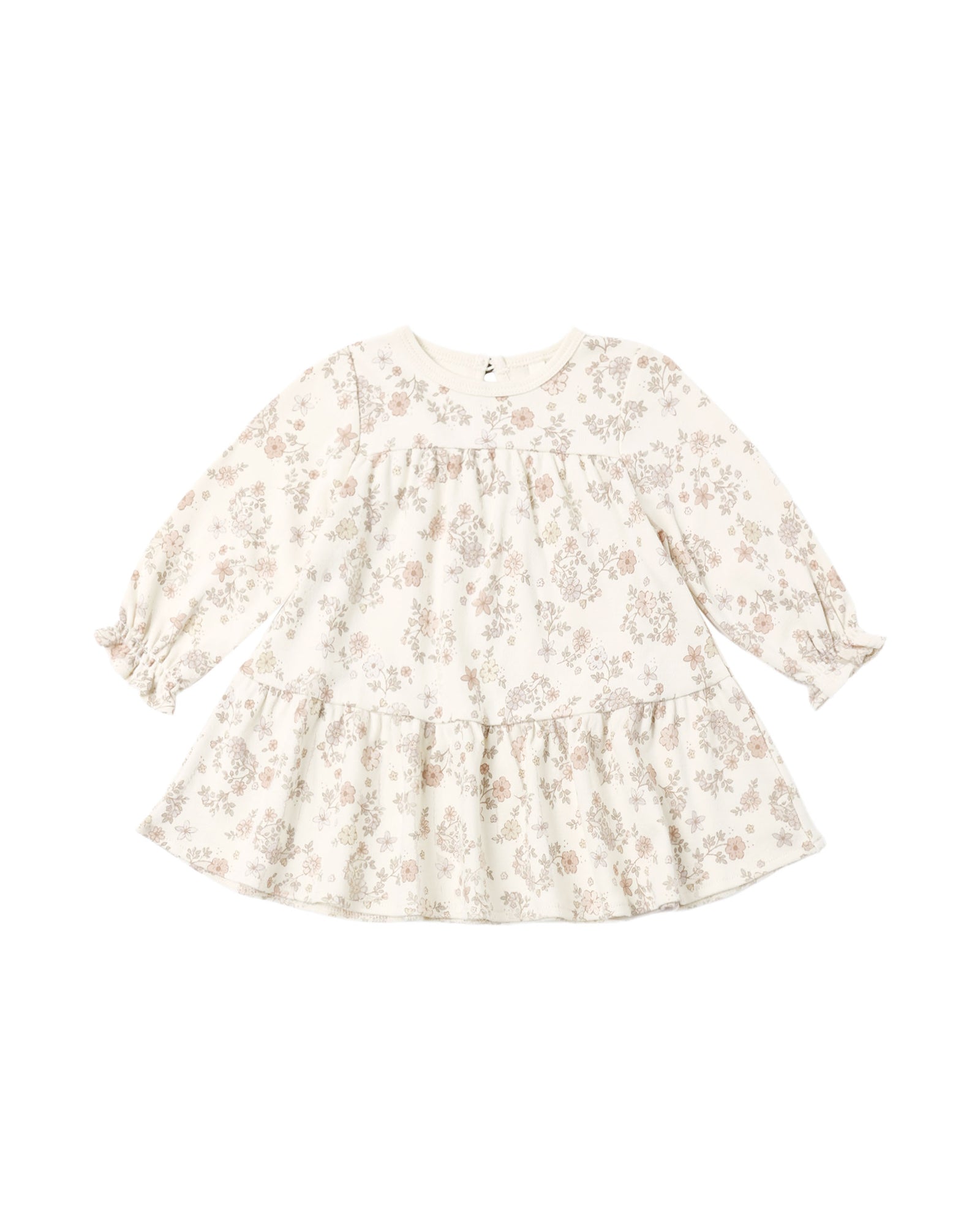 Quincy Mae Tiered Jersey Dress | Floral Vine