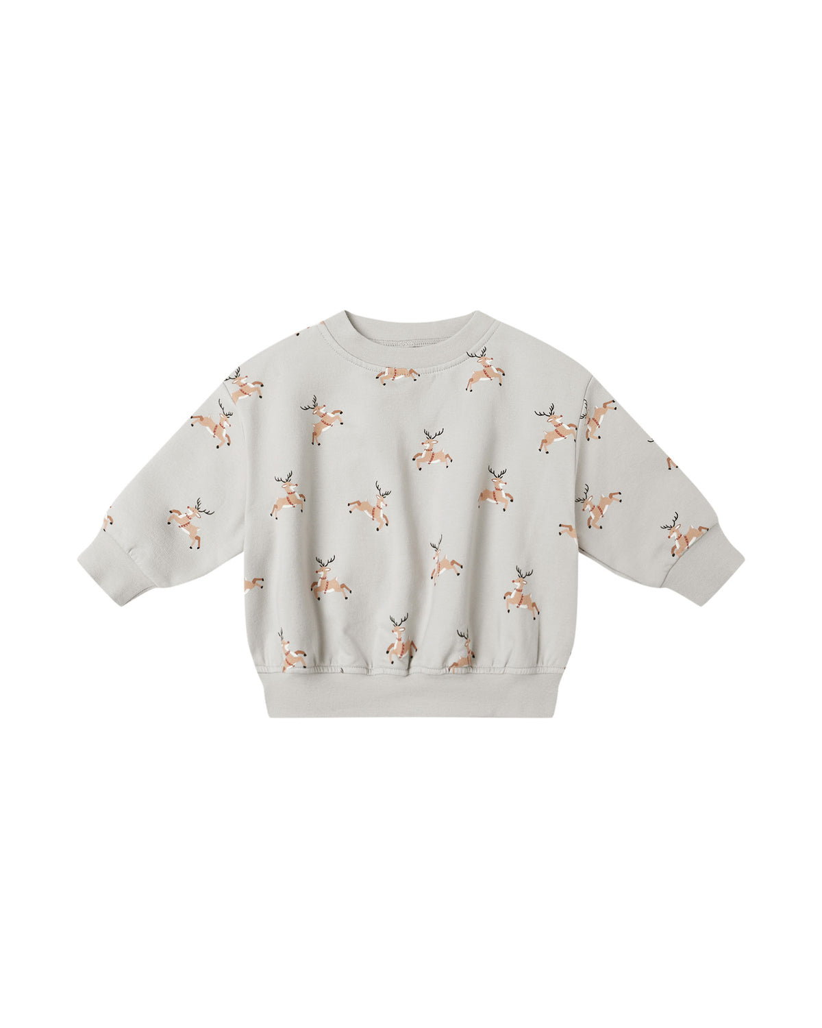 Quincy Mae Relaxed Fleece Sweatshirt | Reindeer