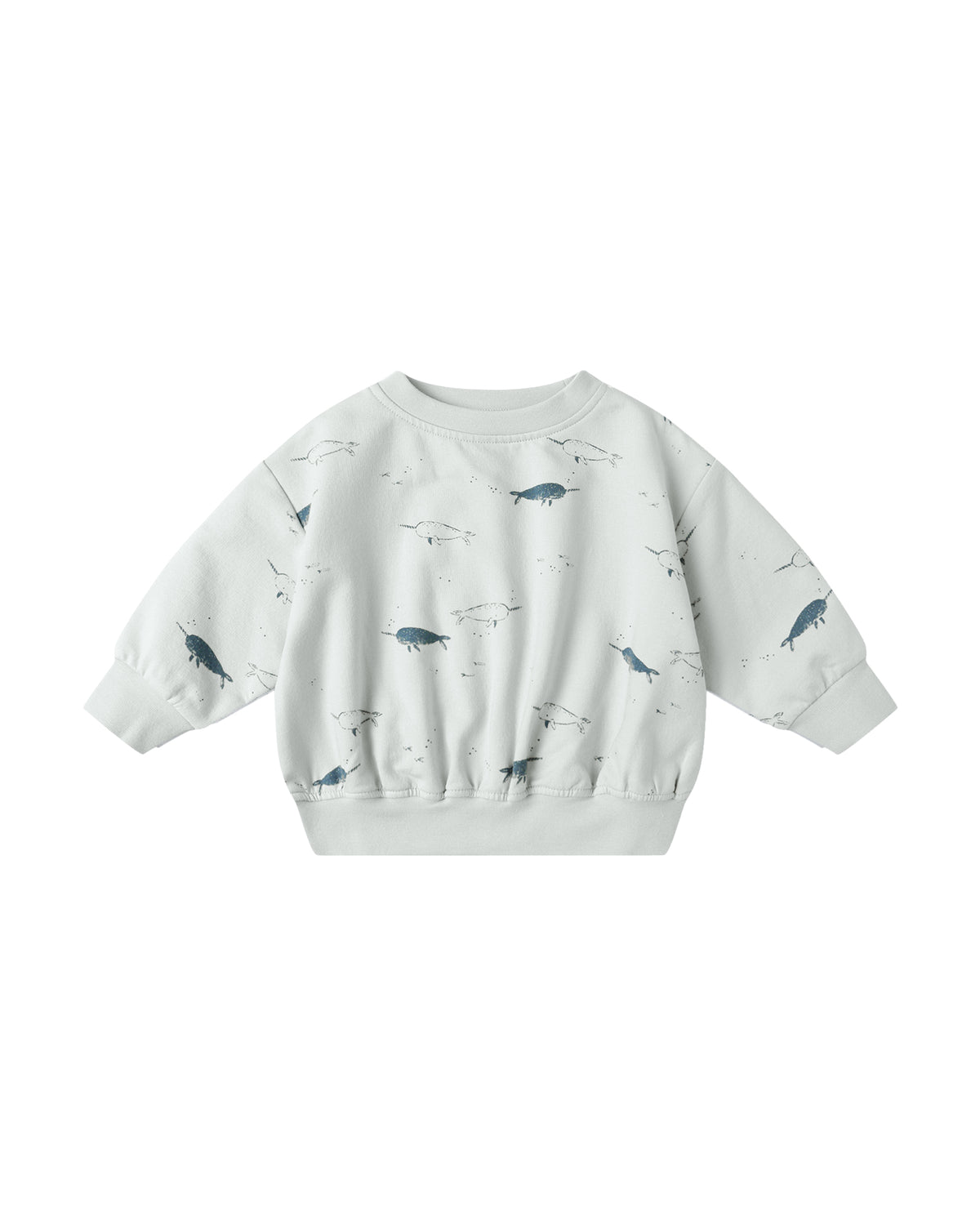 Quincy Mae Relaxed Fleece Sweatshirt | Narwhals
