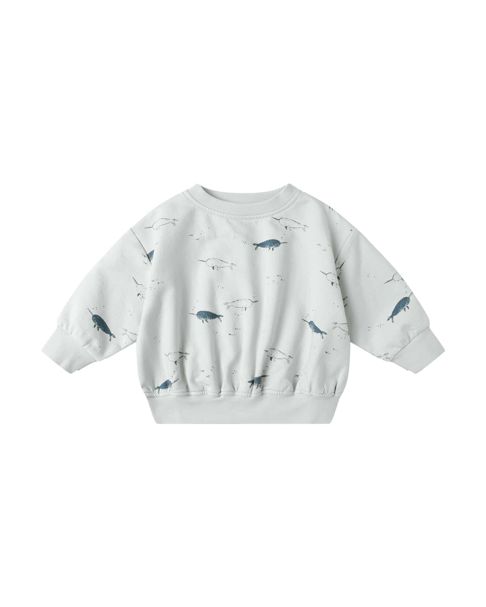 Quincy Mae Relaxed Fleece Sweatshirt | Narwhals