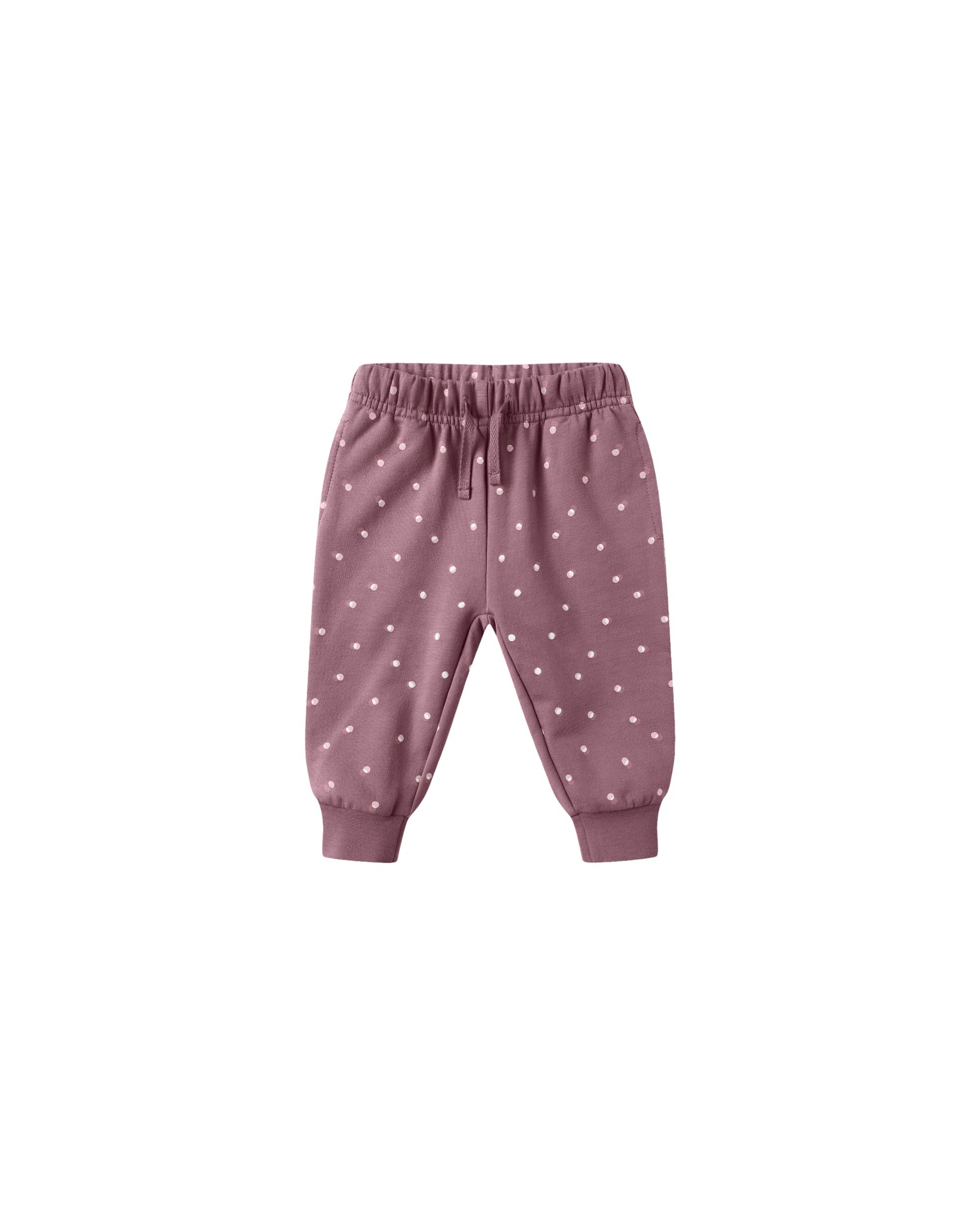 Quincy Mae Relaxed Fleece Sweatpant | Polka Dot