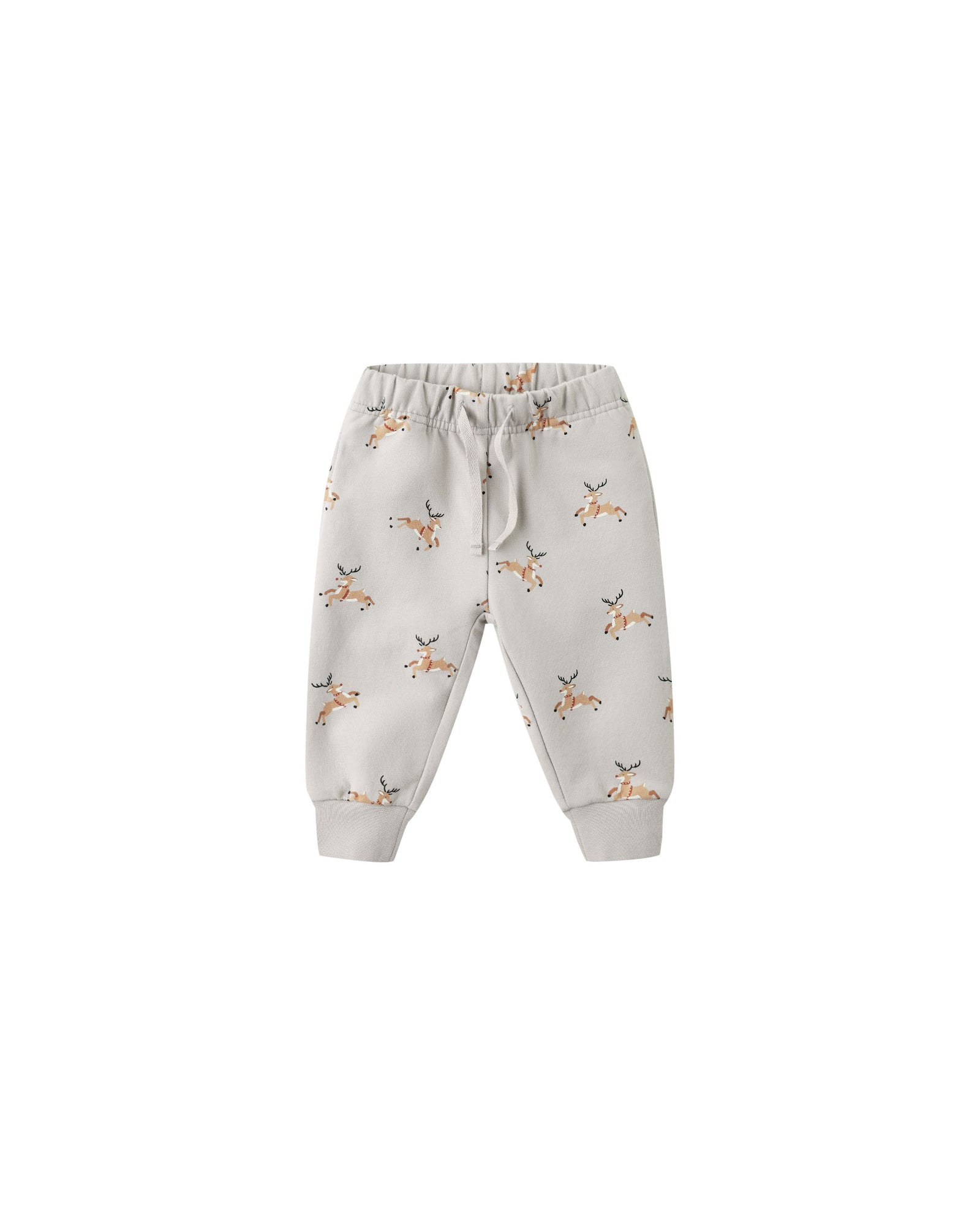 Quincy Mae Relaxed Fleece Sweatpant | Reindeer