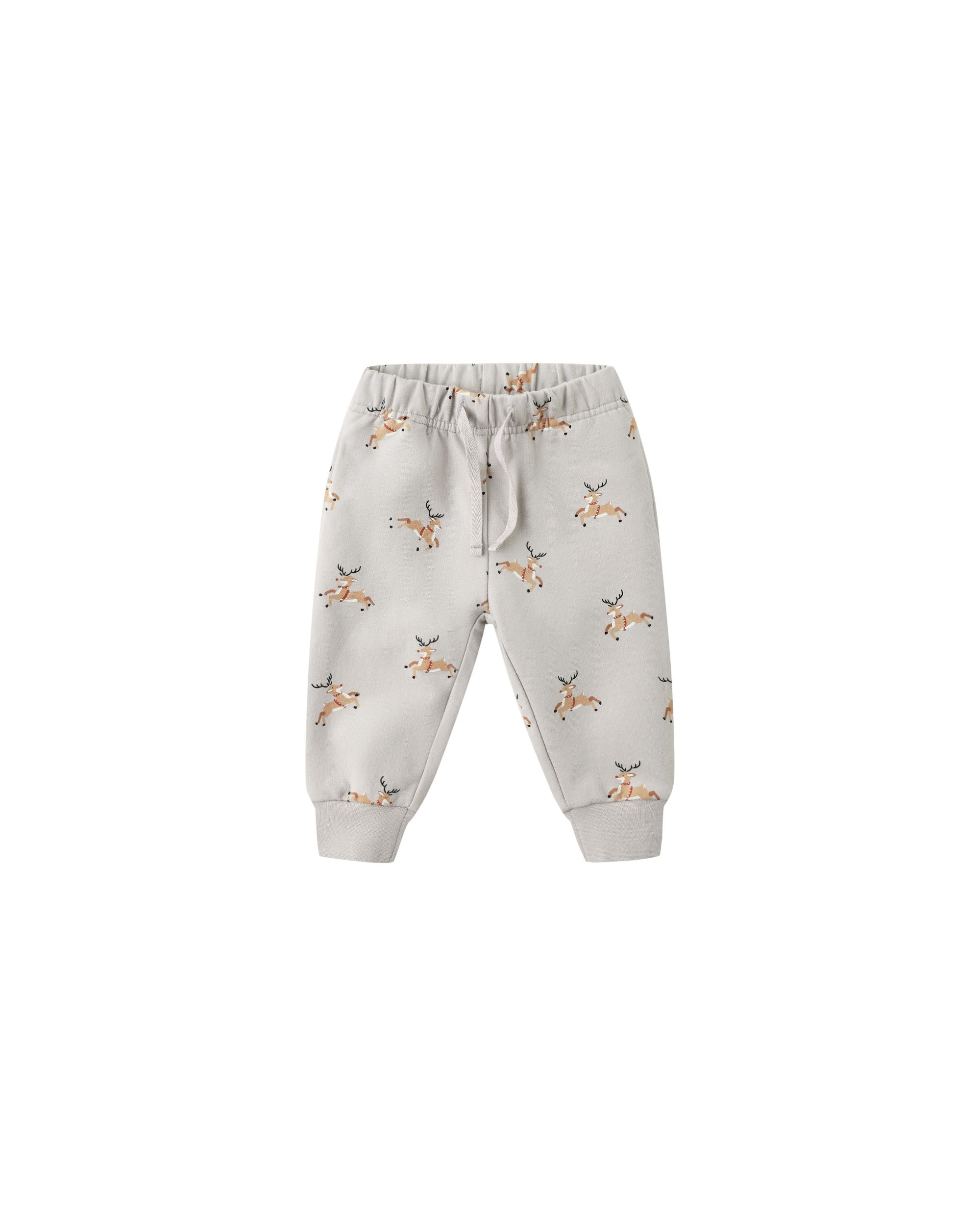 Quincy Mae Relaxed Fleece Sweatpant | Reindeer