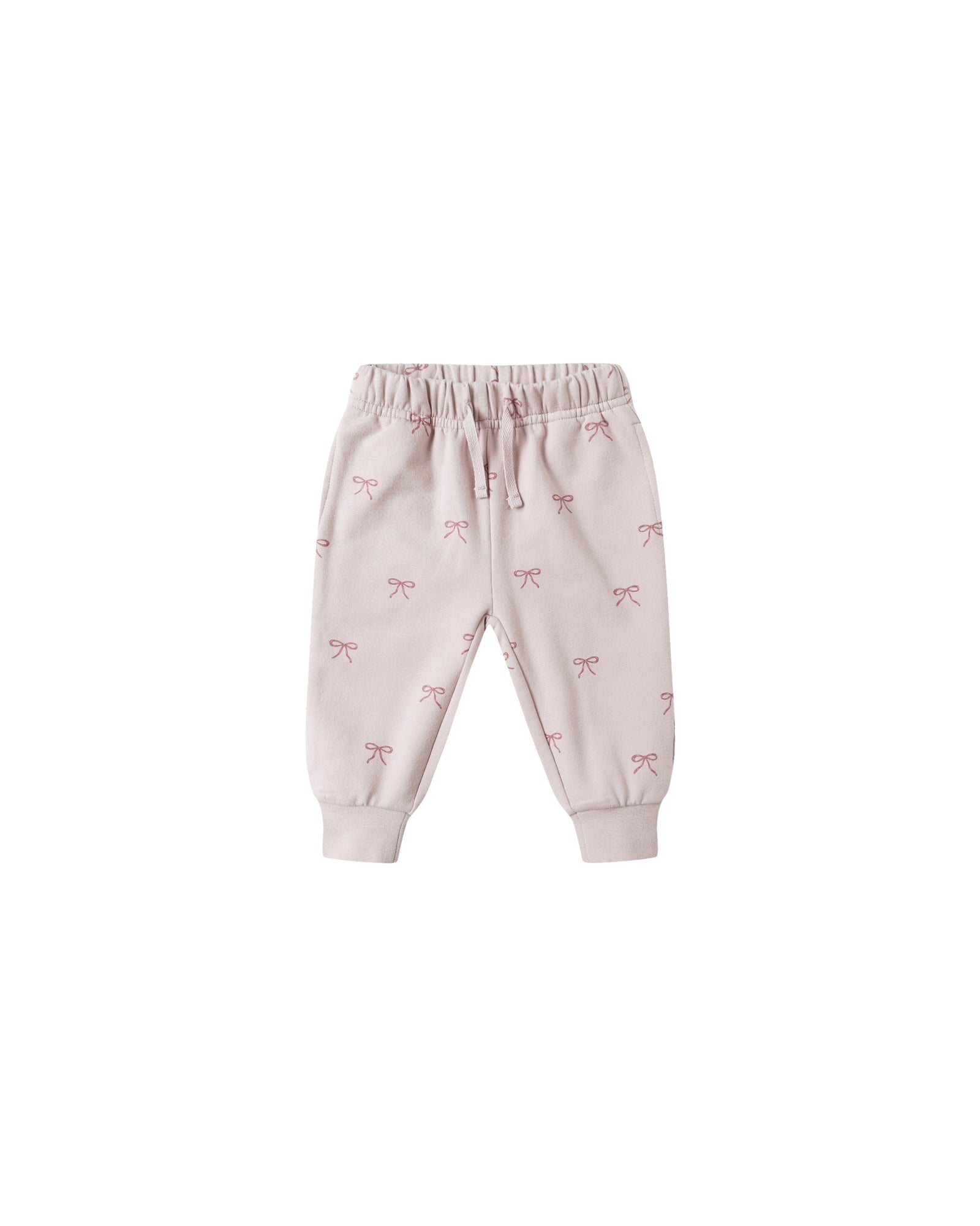 Quincy Mae Relaxed Fleece Sweatpant | Bows