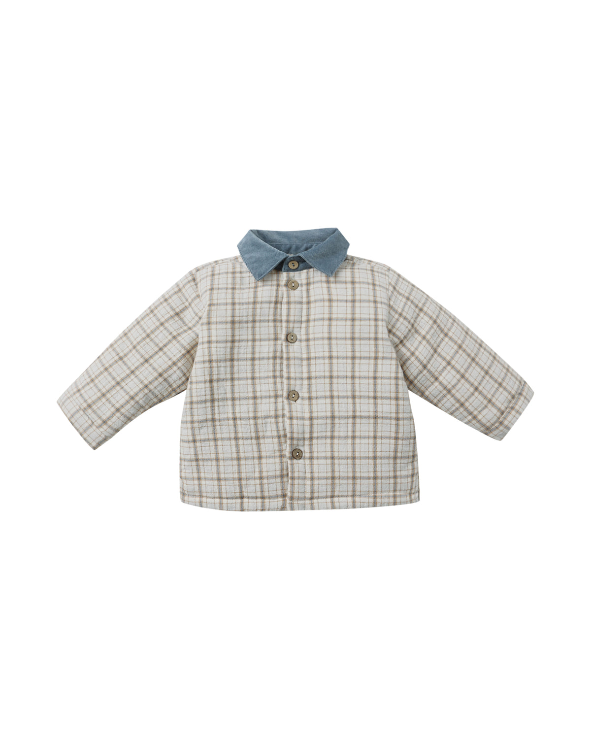 Quincy Mae Ford Jacket | Blue Plaid