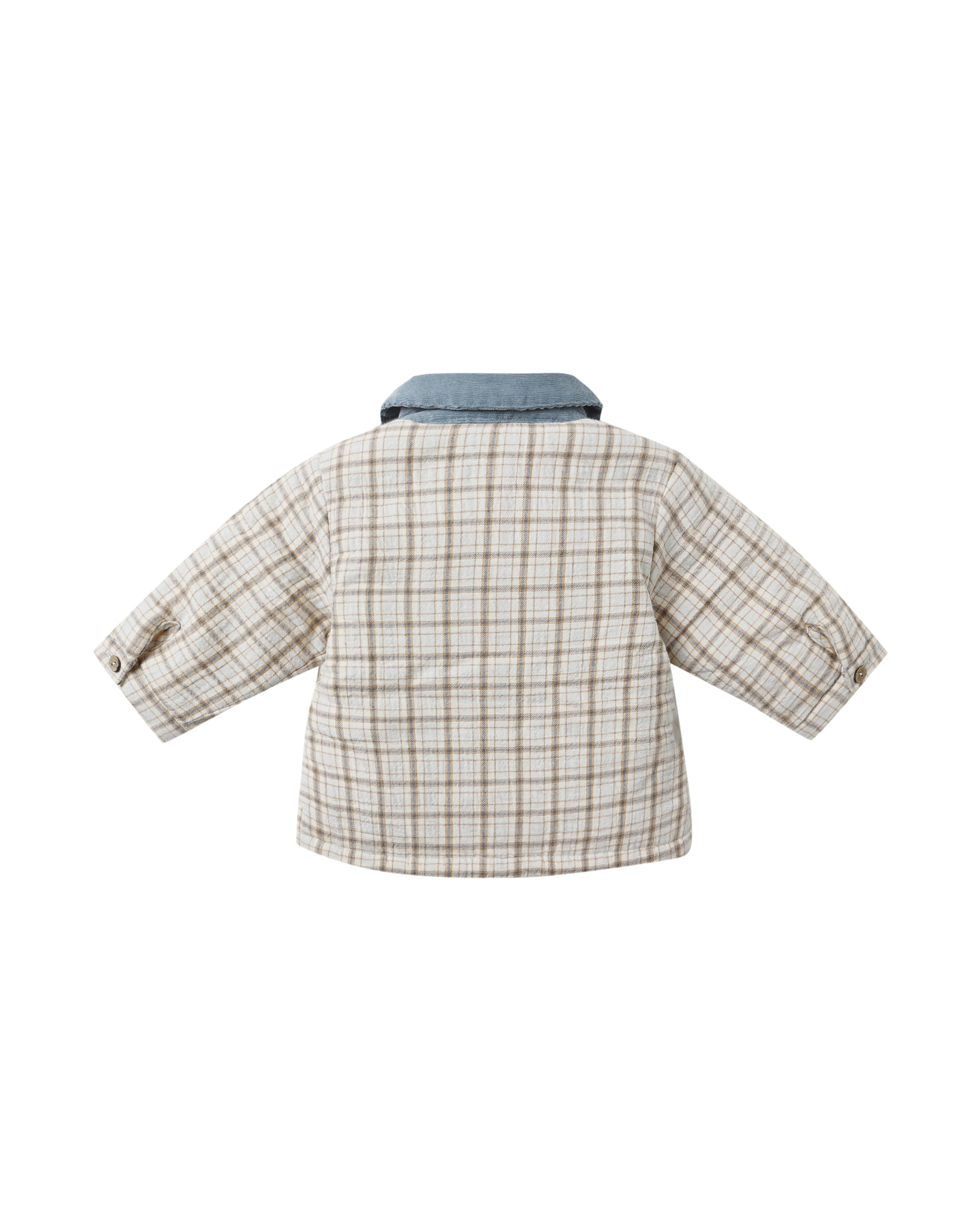 Quincy Mae Ford Jacket | Blue Plaid