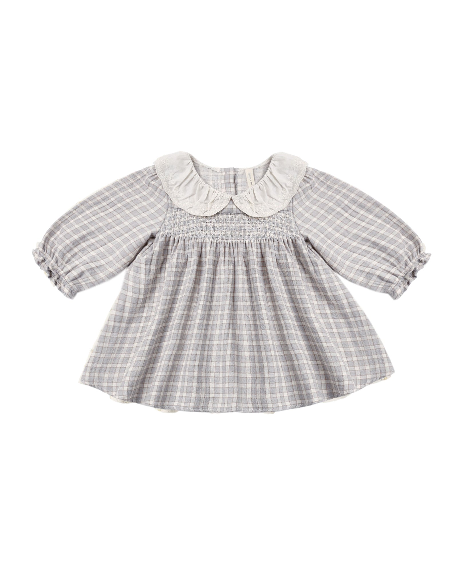 Quincy Mae Callie Dress | Blue Gingham