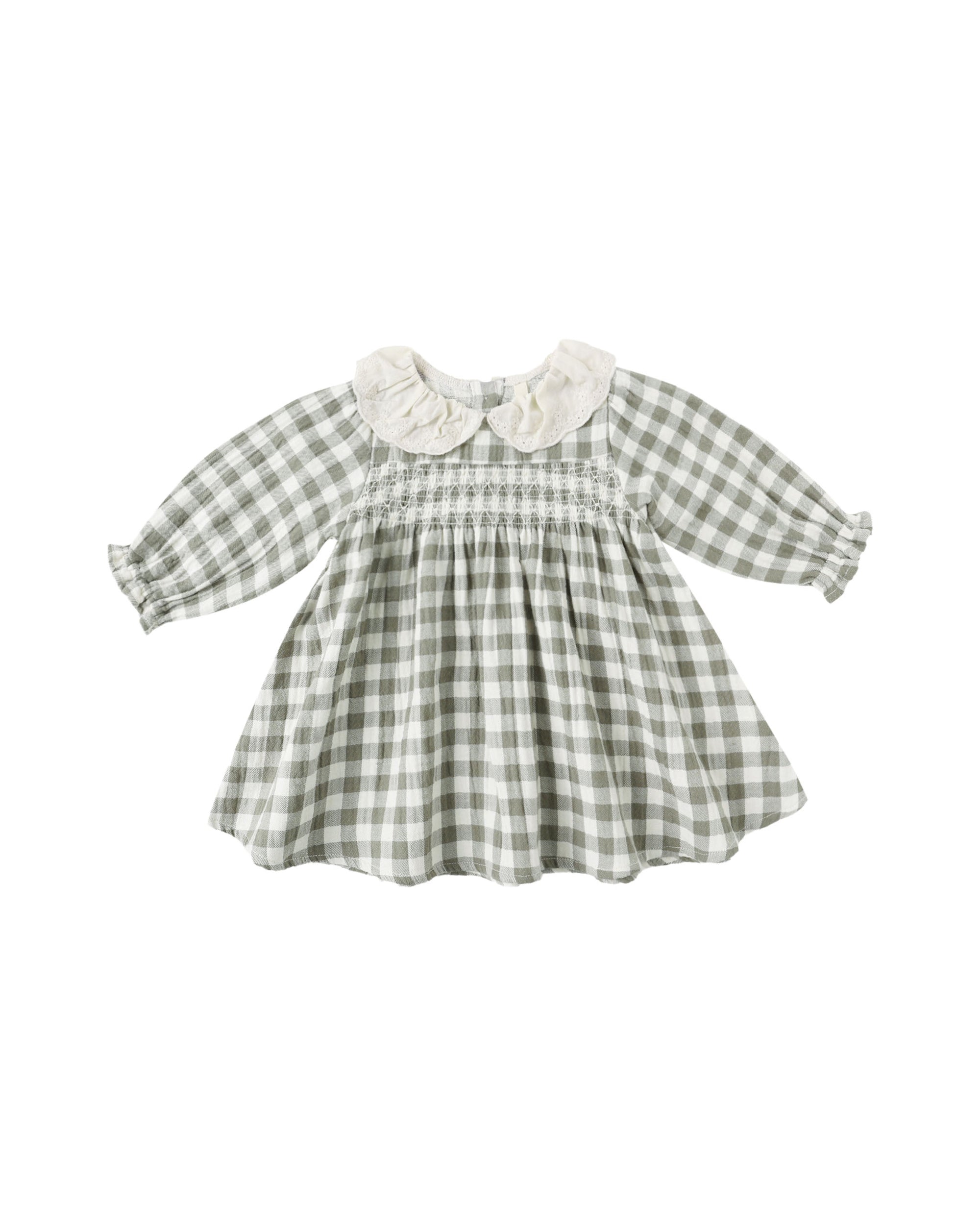 Quincy Mae Callie Dress | Forest Check